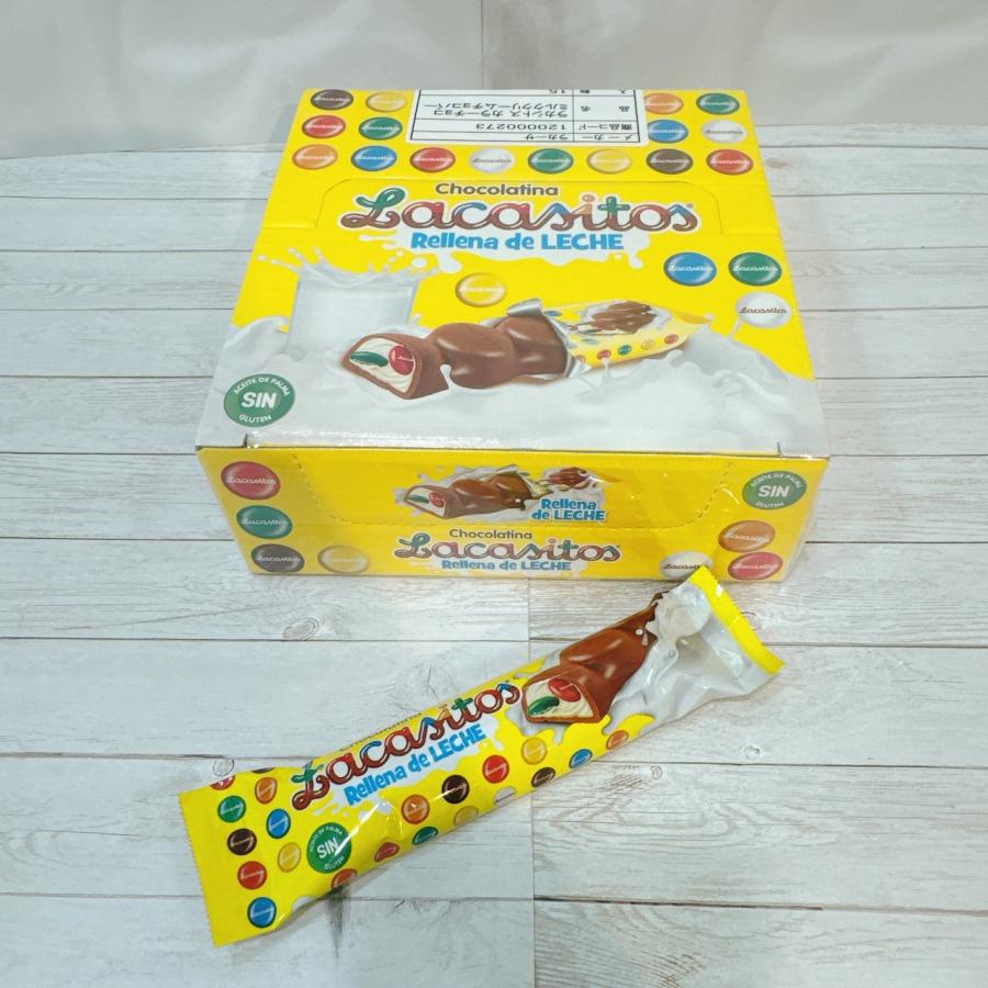 ラカシトス カラーチョコ ミルククリームチョコバー1箱 : PX-STORE