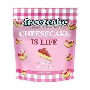大人気　アウトレットスイーツ　ストロベリーチーズケーキ　たっぷり３パック フリーズケーキ ストロベリーチーズケーキ 57g : PX-STORE Yahoo!店