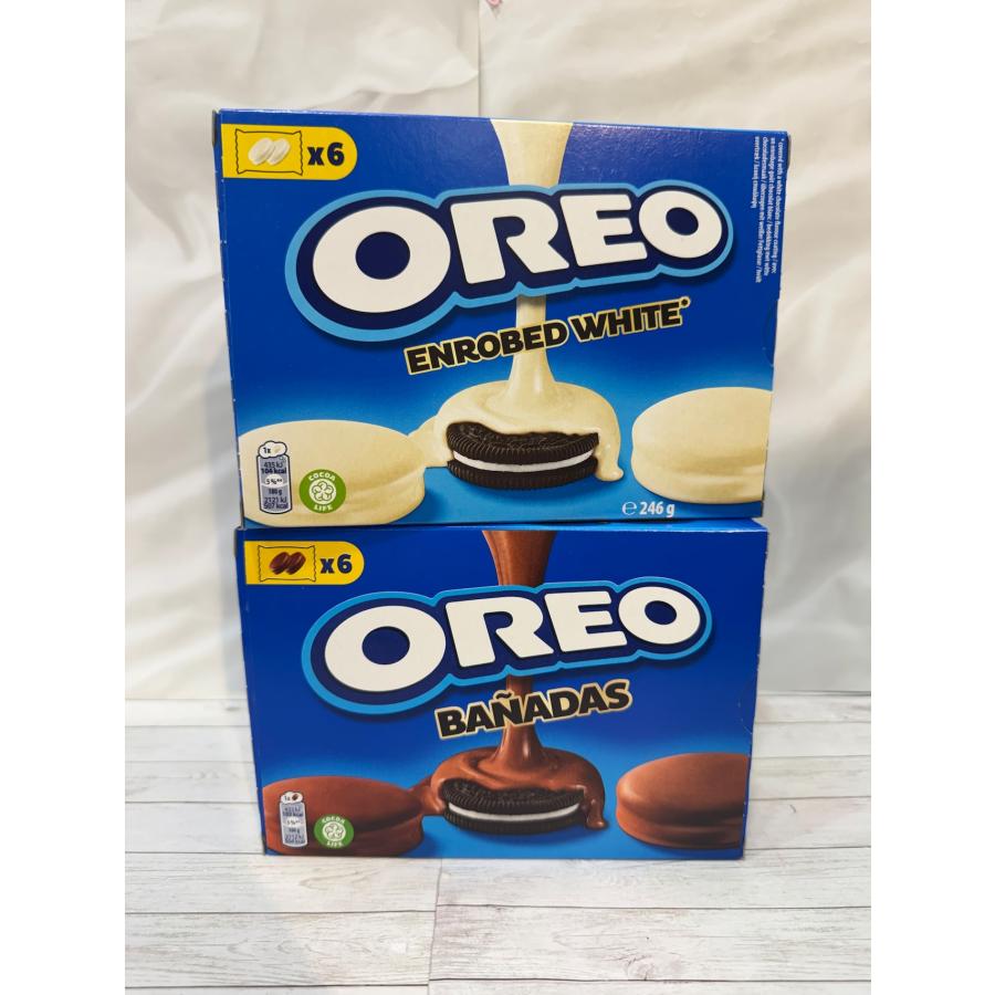 オレオバニラ味、チョコレート味☆値下げ中 訳あり 箱潰れ オレオ チョコクッキー ミルクチョコレート ホワイト