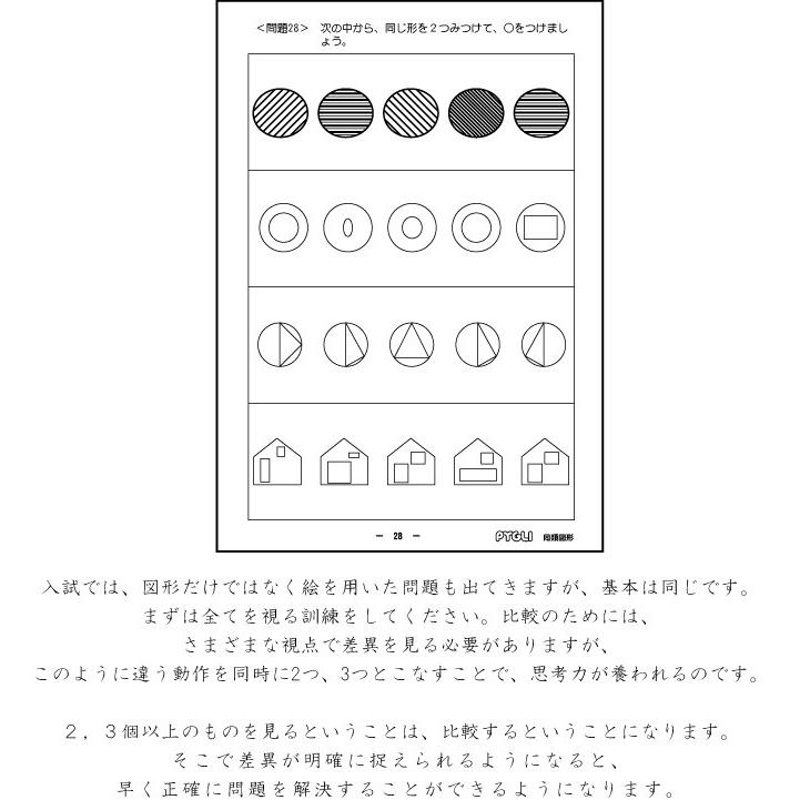 小学校入試対策 能力育成問題集25 同類図形 : ピグリシリーズ 小学校入試対策 能力育成問題集25 同類図形 : ピグリシリーズ