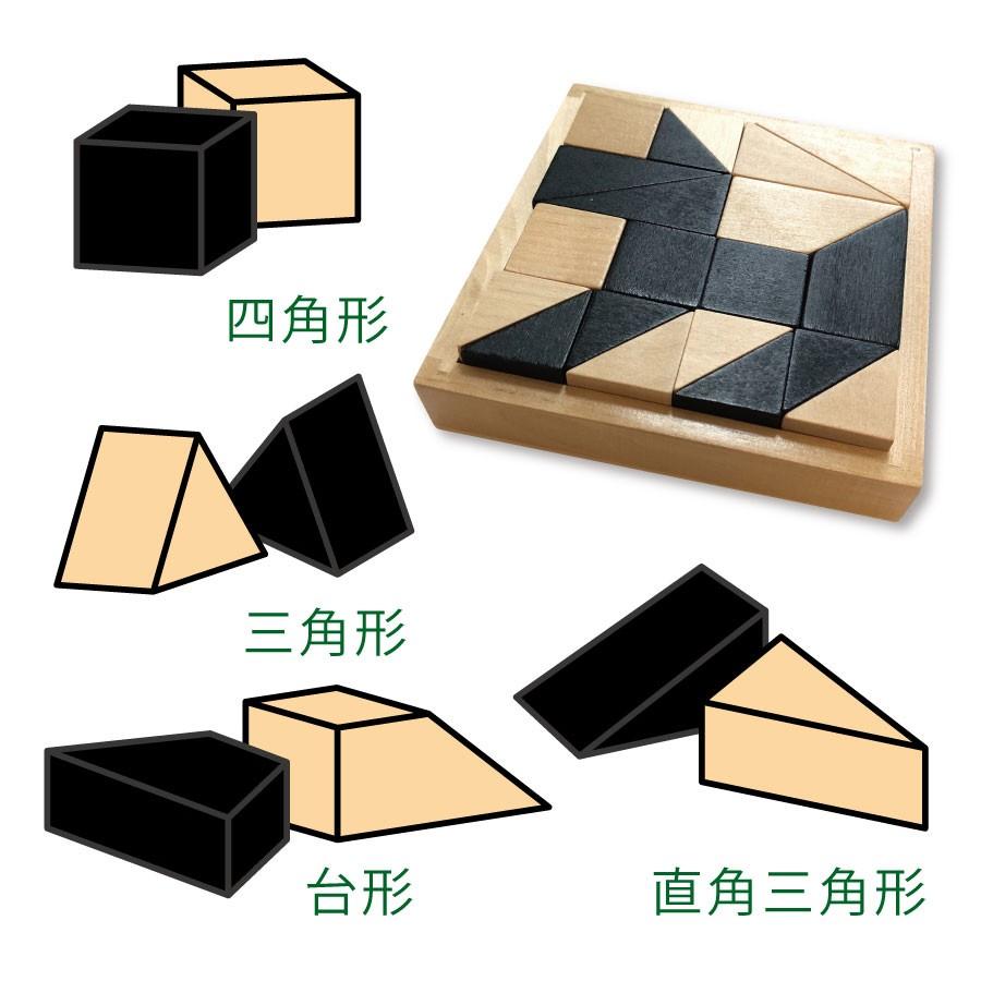 ペリカンパズル 天地パズル カモシカパズル お手本集セット