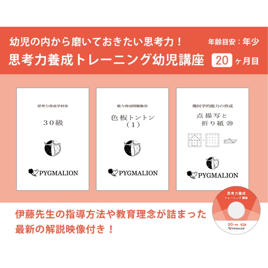 新着商品 思考力養成トレーニング幼児講座ヶ月目 豪華 Iniciatupyme Cl