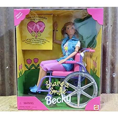 特別価格バービーBarbie Becky Share a Smile Special Edition Doll (1996)　輸入品 15761好評販売中