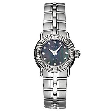 特別価格Raymond Weil Women 's 9641-sts-97281 Parsifal Diamond Watch好評販売中