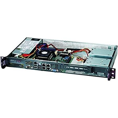まとめ買いお得 特別価格Supermicro SC505 203B - Rack-mountable - 1U - mini ITX - non-hot-swap 200 W好評販売中