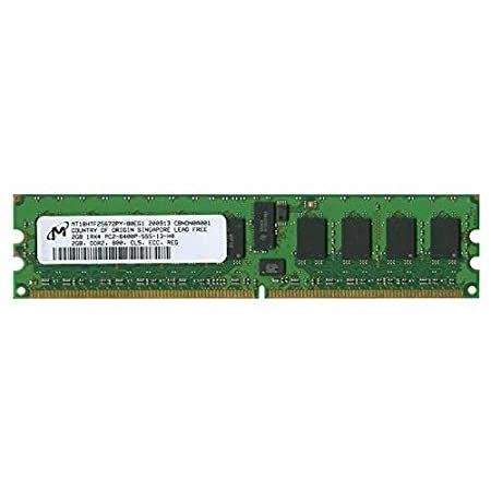 特別価格2GB Micron 2GB PC2-6400 DDR2-800MHz ECC Registered CL5 240-Pin DIMM Single 好評販売中｜pyonkichishouten