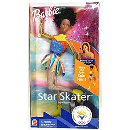 特別価格バービーStar Skater Doll Special Edition : Olympic Winter Games、塩湖2002- African好評販売中