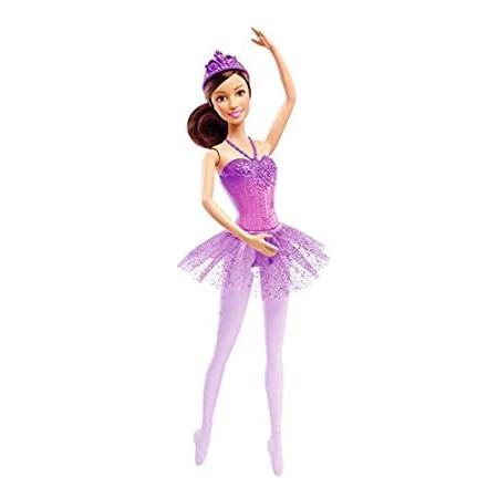 特別価格Barbie Fairytale Ballerina Doll， Purple好評販売中