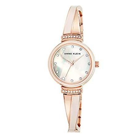 特別価格Anne Klein Women's AK/2216BLRG Swarovski Crystal-Accented Rose Gold-Tone an好評販売中