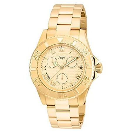 特別価格Invicta Women's Angel Gold-Tone Steel Bracelet & Case Quartz Analog Watch 1好評販売中