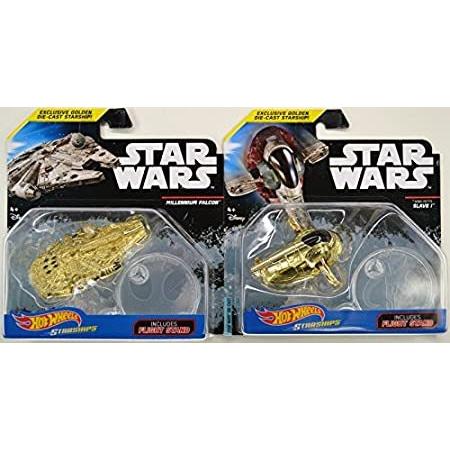 特別価格2017 Hot Wheels Star Wars Exclusive Golden Die-Cast Starship - Millennium F好評販売中
