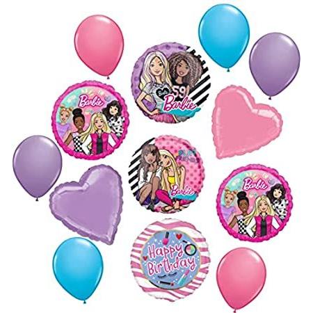 特別価格バービーBirthdayパーティーSuppliesとバルーンブーケデコレーションバービーSparkle and Glamour好評販売中