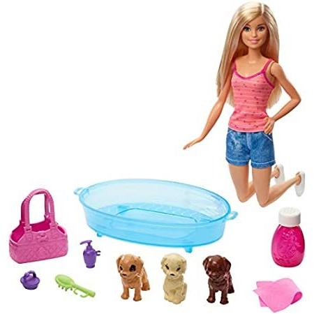特別価格Mattel - Barbie Doll and Pets Playset好評販売中