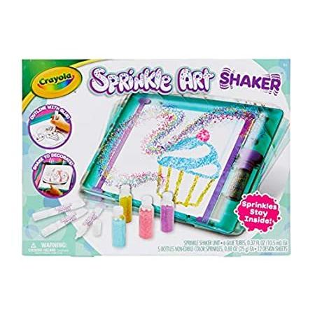 特別価格Crayola Sprinkle Art Shaker， Rainbow Arts & Crafts for Girls， Gift， Age好評販売中