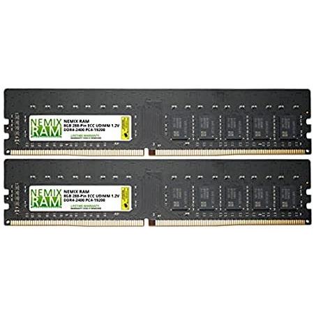 特別価格NEMIX RAM 16GB (2x8GB) DDR4-2400MHz PC4-19200 ECC UDIMM 1Rx8 1.2V Unbuffere好評販売中