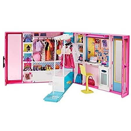 特別価格Barbie Dream Closet with 30+ Pieces, Toy Closet, Features 10+ Storage Areas好評販売中