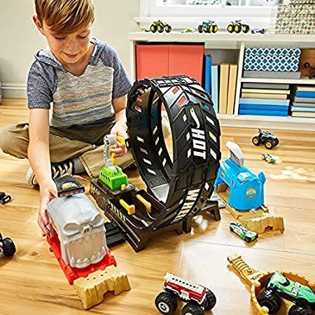 代引き人気 特別価格hot Wheelsホットウィールmonster Trucksモンスタートラックビッグループチャレンジモンスタートラック4台 ホットウィール4台セット好評販売中 乗り物 ミニチュア Lolas Com Co