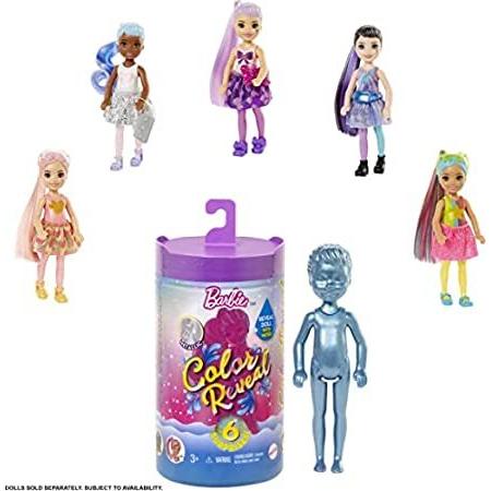 特別価格Barbie Color Reveal Chelsea Doll with 6 Surprises [Styles May Vary]: 4 Myst好評販売中