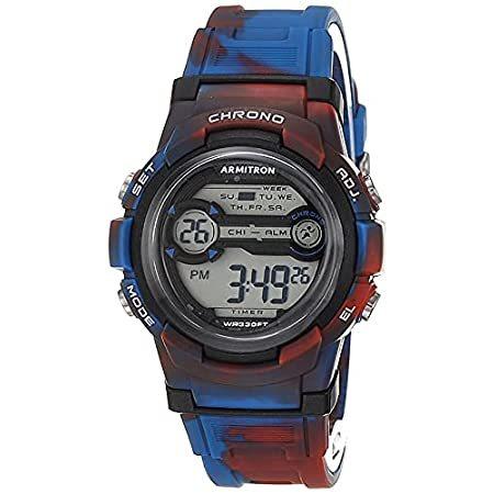 特別価格Armitron Sport NEXT Unisex Digital Chronograph Resin Strap Watch, 45/7064好評販売中 Armitron Sport NEXT Unisex Digital Chronograph Resin Strap Watch