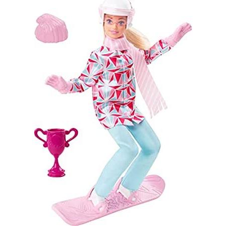 特別価格Barbie Winter Sports Snowboarder Blonde Doll (12 inches) with Jacket, Pants好評販売中