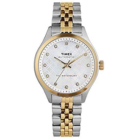 特別価格Timex Women's Waterbury Traditional Automatic 35mm Dress Watch with Stainle好評販売中