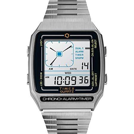 特別価格Timex Q LCA ReIssue Digital 33mm シルバー好評販売中｜pyonkichishouten