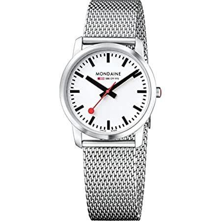 豪華 特別価格Mondaine Simply Elegant Watch | 36 mm/Stainless Steel Mesh好評販売中 腕時計