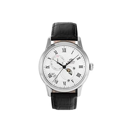 特別価格オリエント(Orient) ステンレススチール 日本製自動巻き腕時計 レザーストラップ付き ブラック 22 (モデル:RA-AK0008S10B)好評販売中