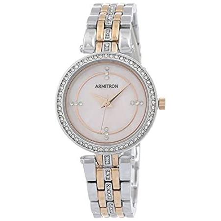特別価格Armitron Women's Genuine Crystal Accented Bracelet Watch, 75/5803好評販売中