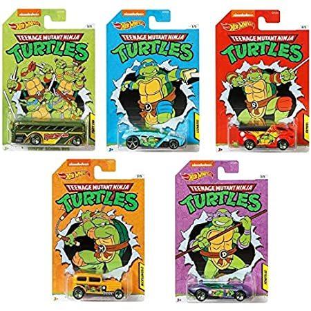特別価格Hot Wheels Teenage Mutant Ninja Turtles TMNT Complete Set of 5 Vehicles好評販売中｜pyonkichishouten