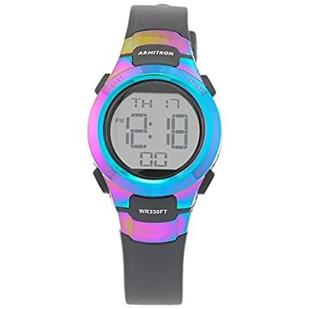 特別価格Armitron Sport Women's Digital Chronograph Resin Strap Watch, 45/7012好評販売中