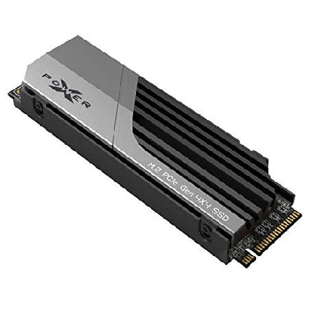 Silicon Power 2TB XS70 - Playstation 5、Nvme PCIe Gen4 M.2 2280