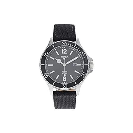 特別価格Timex 42mm ハーバーサイド, ブラック, One Size, 42mm ハーバーサイド好評販売中