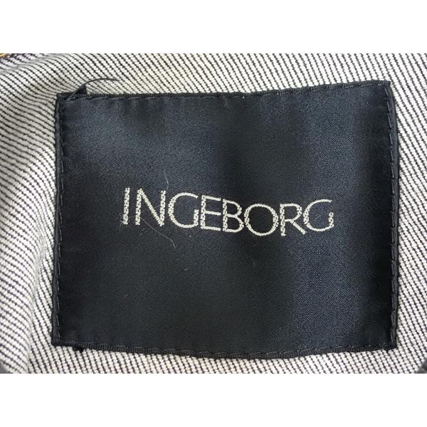 INGEBORG（インゲボルグ） ブラックデニムジャケット△インゲボルグ 