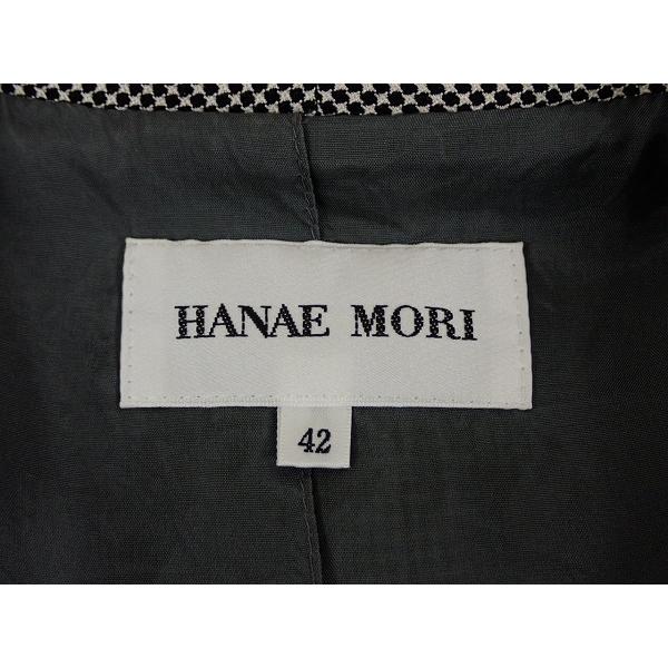 HANAE MORI ジャケット・42△ハナエモリ/日本製/ブレザー/23*3*4-6 