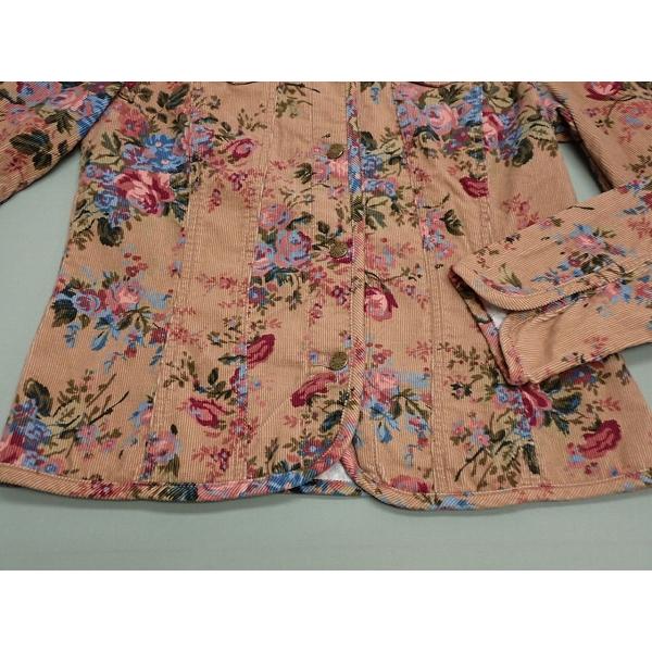 LAURA ASHLEY（ローラアシュレイ） 花柄ジャケット・9△ローラ