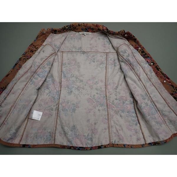 LAURA ASHLEY（ローラアシュレイ） 花柄ジャケット・9△ローラ