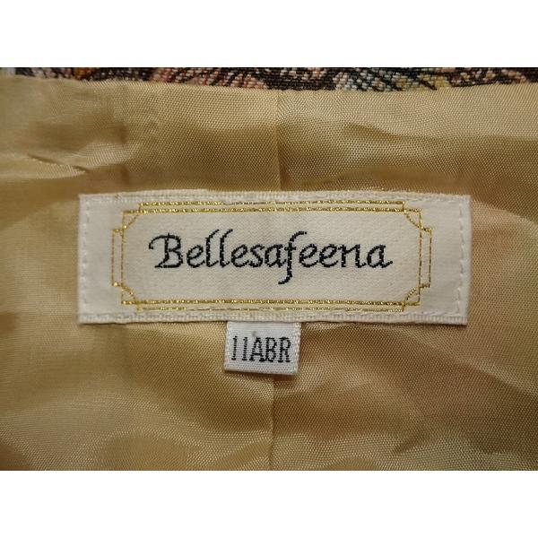 Bellesafeena 花柄 ジャケット・11ABR△ベルサフィーナ/トーベル/日本 