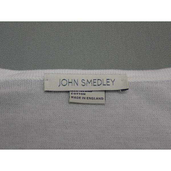 送料無料 JOHN SMEDLEY カーディガン・S△ジョンスメドレー/コットン/英国製/22*4*2-5｜q-eshop｜07