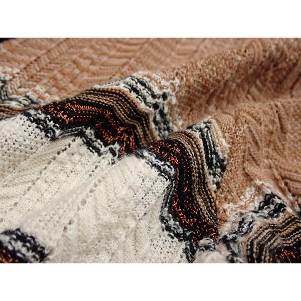 MISSONI カーディガン・46△ミッソーニ/イタリア製/大きいサイズ/@B1/23*2*4-24｜q-eshop｜06