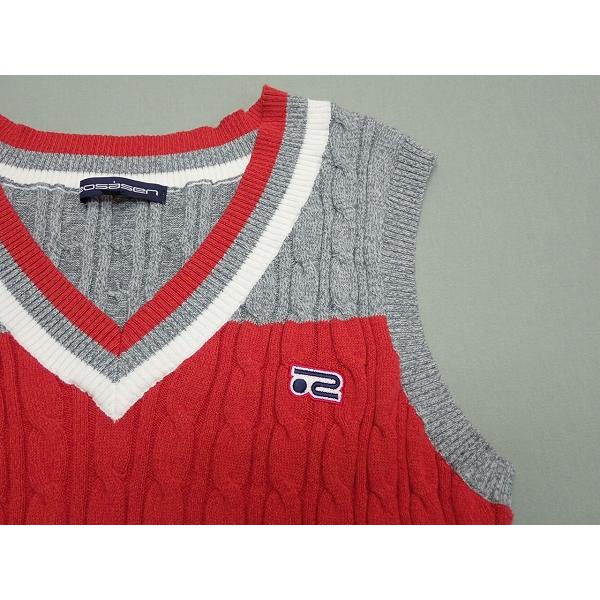 Rosasen rosasen ニットベスト・M△ロサーセン/ゴルフ/レディース/23*4
