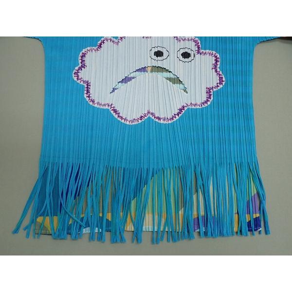 PLEATS PLEASE デザインカットソー・3△イッセイミヤケ/プリーツ