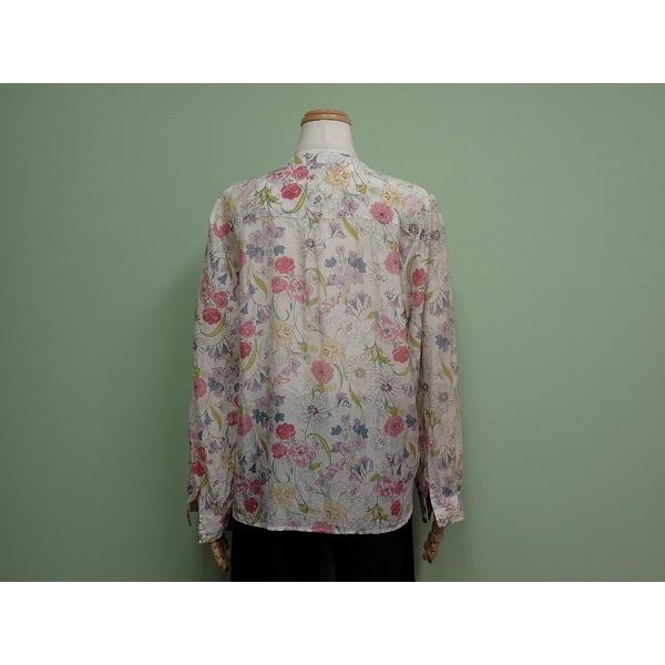 新品　ローラアシュレイ  トップス　ブラウス  シルク　コットン　S〜M LAURA ASHLEY - 新品 ローラアシュレイ トップス ブラウス シルク