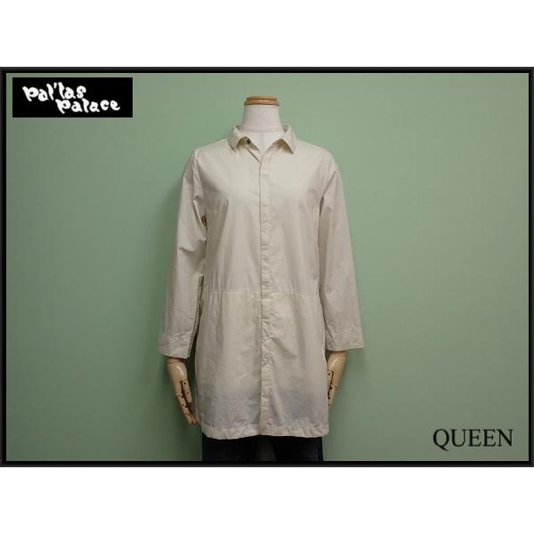 パラスパレス 圧縮ウールの丈長シャツ チュニック Pal'las Palace