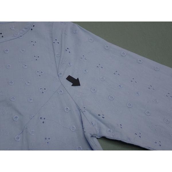 parkes（パークス） 送料無料 parkes 7分袖ブラウス・M▽パークス 