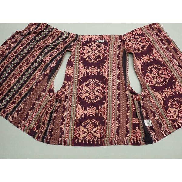 萌 MOYURU 萌 MOYURU バティックベスト△モユル/インドネシア製