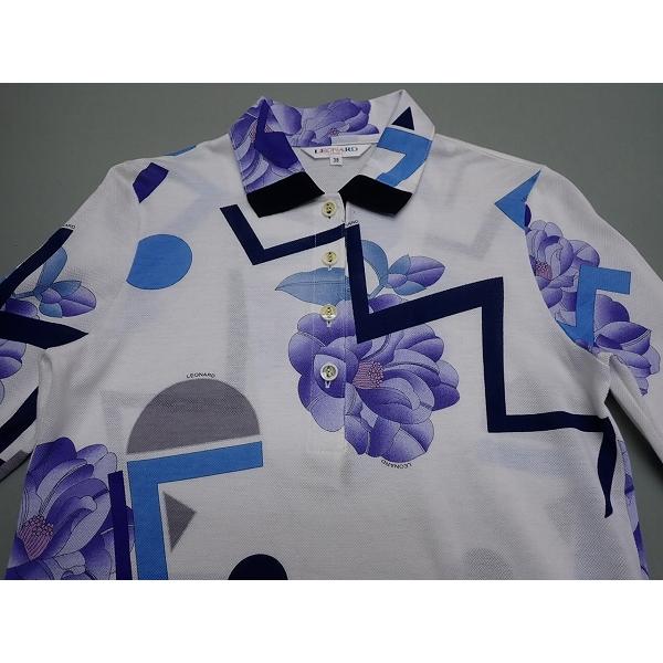 LEONARD SPORT 送料無料 シャツ・38△レオナールスポーツ/日本製/長袖 