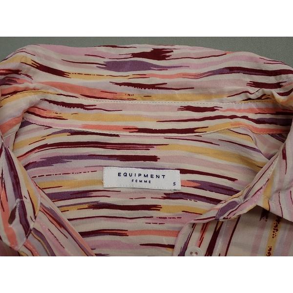 新品タグ付 EQUIPMENT FEMME エキプモンフェム シルクワンピース① 新品タグ付 EQUIPMENT FEMME エキプモンフェム シルクワンピース