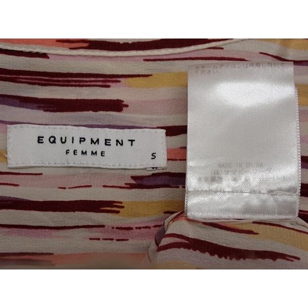 Equipment - 専用★EQUIPMENT FEMME シルクブラウスＳ 送料無料 EQUIPMENT FEMME シルクブラウス△エキプモンフェム