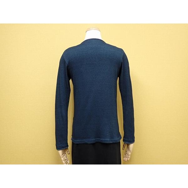 Pal'las Palace（パラスパレス） インディゴ染め コットンカーディガン